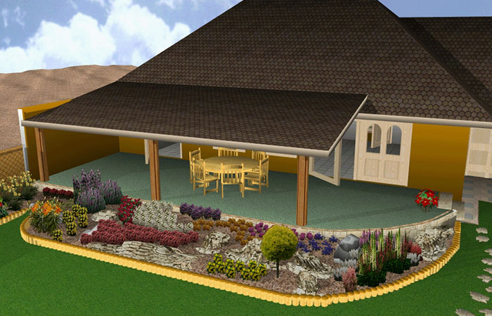 Kerttervezés, kerttervező kecskemét kép