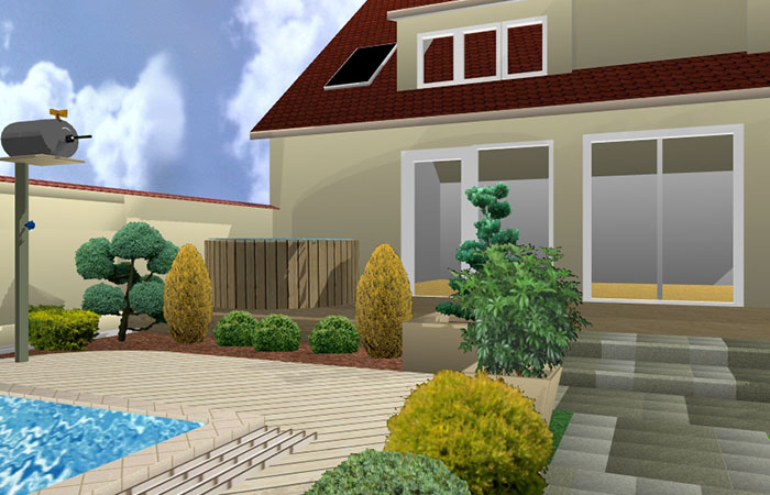 Kerttervezés, kerttervező kecskemét kép