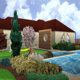 Kerttervezés, kerttervező kecskemét kép